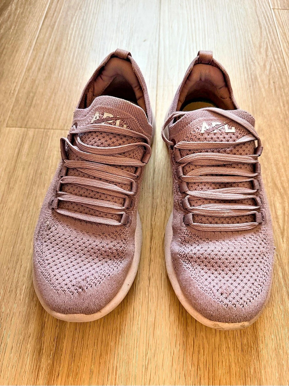 APL TechLoom Breeze Knit Sneakers in Purple